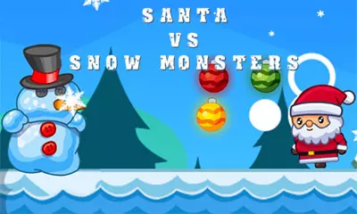 Дед мороз против снежных монстров