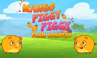 Свинка собирает манго